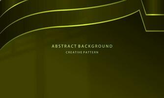 Abstract Geometric Gradient Background Gold Line Dark Yellow Color Gold Copy Space Area For Poster Banner Presentation, Attractive, Elegant, Simple EPS 10 vector