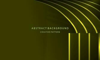 Abstract Geometric Gradient Background Gold Line Dark Yellow Color Gold Copy Space Area For Poster Banner Presentation, Attractive, Elegant, Simple EPS 10 vector