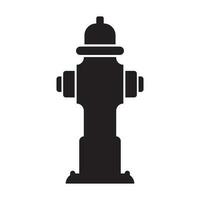 Fire hydrant symbol icon, logo vector illustration design template