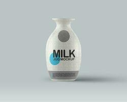 Milk Jug Mockup photo
