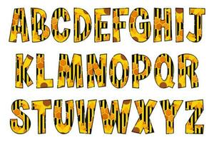 Handcrafted Honeycomb Letters. Color Creative Art Typographic Design vector