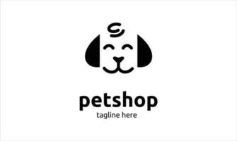 pet shop logo design vector