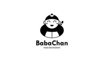 chino restaurante logo diseño vector