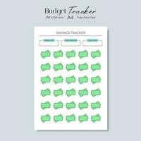 Budget tracker, budget planning. Vector illustration