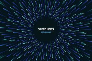 Speed Lines Abstract Background vector