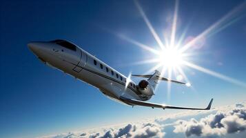 Soaring with Style in the Learjet 75 Liberty photo