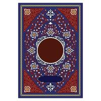 Islamic Book Frames and Cover frames for quran vector
