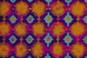 A beautiful textile pattern. Textile Symphony. A Journey of Fabric. photo