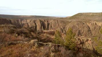 nero canyon di il gunnison nazionale parco è nel occidentale Colorado, video