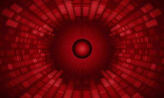 Modern Holographic Globe on Technology Background vector