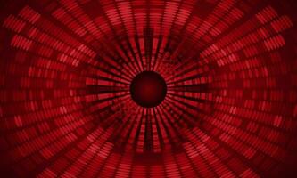Modern Holographic Globe on Technology Background vector