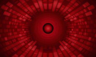 Modern Holographic Globe on Technology Background vector