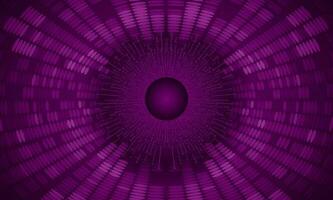 Modern Holographic Globe on Technology Background vector