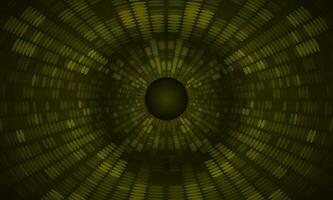 Modern Holographic Globe on Technology Background vector