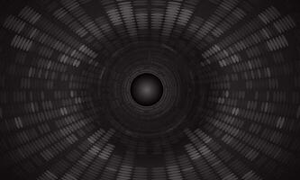 Modern Holographic Globe on Technology Background vector