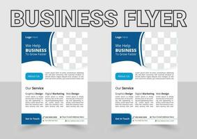 business flyer templates free download, Corporate Business Marketing Agency Flyer vector