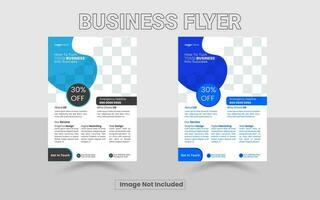 Modern Professional Flyer Template, Simple Flyer, Flyer Design Template, Corporate Flyer Design, Colorful Flyer Template, Creative Flyer Design, Editable Flyer, Abstract Flyer, Minimal Flyer Design vector