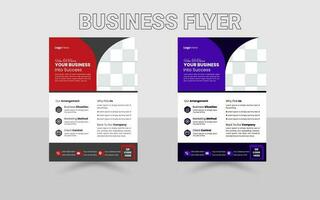 Modern Professional Flyer Template, Simple Flyer, Flyer Design Template, Corporate Flyer Design, Colorful Flyer Template, Creative Flyer Design, Editable Flyer, Abstract Flyer, Minimal Flyer Design vector