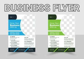 business flyer templates free download, Corporate Business Marketing Agency Flyer vector