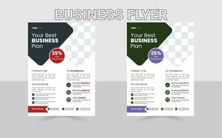 Modern Professional Flyer Template, Simple Flyer, Flyer Design Template, Corporate Flyer Design, Colorful Flyer Template, Creative Flyer Design, Editable Flyer, Abstract Flyer, Minimal Flyer Design vector