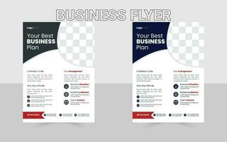 Modern Professional Flyer Template, Simple Flyer, Flyer Design Template, Corporate Flyer Design, Colorful Flyer Template, Creative Flyer Design, Editable Flyer, Abstract Flyer, Minimal Flyer Design vector