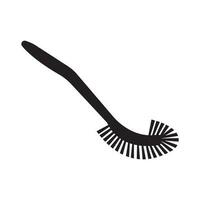 Toilet brush icon,logo illustration design template. vector