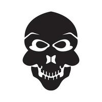 Skull icon,logo illustration design template. vector