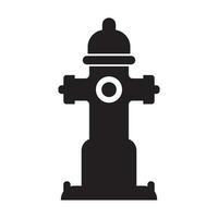 Fire hydrant symbol icon, logo vector illustration design template