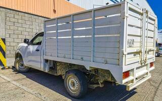 Puerto Escondido Oaxaca Mexico 2023 Mexican delivery pickup truck car 4x4 Off-road vehicles Mexico. photo