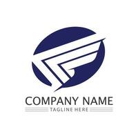 Business icon and logo design vector graphic