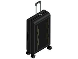 Isometric Suitcase Icon vector