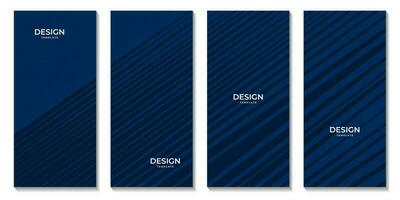 set of brochures. abstract modern background  with lines. modern background for business. vector