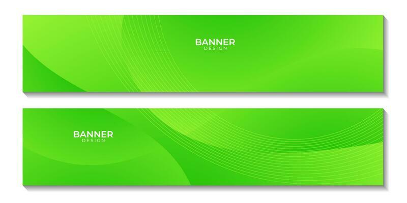 Banner Background Green Vector Art, Icons, and Graphics for Free Download