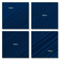 set of squares background. abstract modern background  with lines. modern background for business. vector