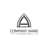 A Letter Logo Template vector