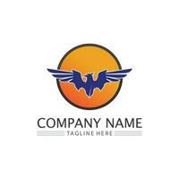 Falcon Logo Template vector