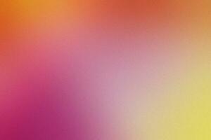 Abstract vibrant multicolor gradient background with grainy textures photo