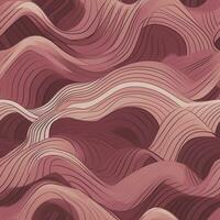 Seamless pattern with wavy scale texture, generate ai photo
