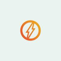 flash electric Vector lightning icon logo and symbols