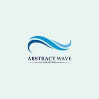 Water wave icon vector