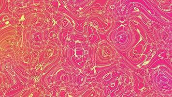 Twisted pink-gold gradient liquid motion blur abstract backgrounds video