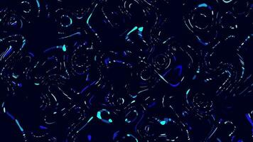 Twisted blue gradient liquid motion blur abstract backgrounds video