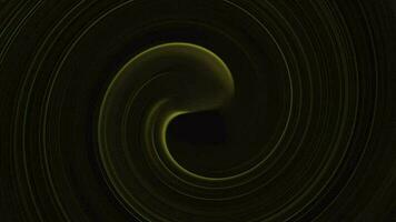 Twisted black-gold gradient liquid motion blur abstract backgrounds video