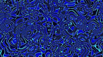 verdrehte Blau Gradient Flüssigkeit Bewegung verwischen abstrakt Hintergründe video