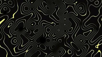 verdrehte schwarzes Gold Gradient Flüssigkeit Bewegung verwischen abstrakt Hintergründe video