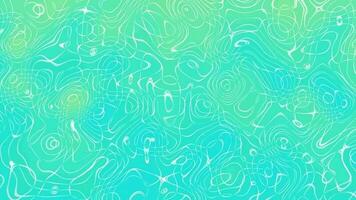 Twisted blue-green gradient liquid motion blur abstract backgrounds video