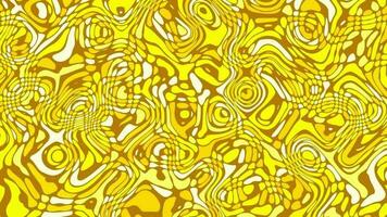 verdrehte Gelb Orange Gradient Flüssigkeit Bewegung verwischen abstrakt Hintergründe video