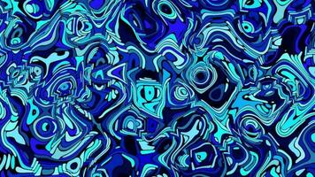 Twisted blue gradient liquid motion blur abstract backgrounds video