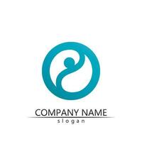 Water drop Logo Template vector