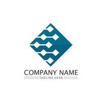 Business logo design Concept image vector Graphic illustration